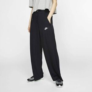 Nike Black Cotton Wide Leg Pants